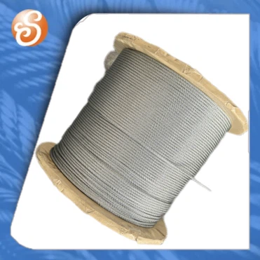 สายเคเบิลสแตนเลส 7X19 สำหรับงานก่อสร้าง 304