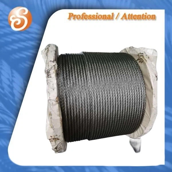 Ungalvanized Steel Wire Rope 8x25Fi+IWRC China Manufacturer